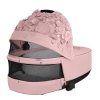 CYBEX Platinum Priam Lux Carry Cot Simply Flowers Light Pink