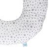 CEBA BABY Poporodní kruh Šedé hvězdičky na bílé