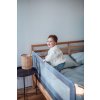 MOMI Zábrana na postel Lexi XL Světle Šedá