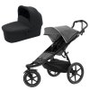 THULE Urban Glide 2 Kompletní kočárek Black/Grey Melange + LEOKID Fusak Classic Village