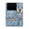 LÄSSIG Organizér do auta Wrap-to-Go Pattern Party Blue