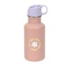 LÄSSIG Bottle Stainless Steel Pattern Party Rose/Lilac