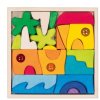 GOKI Dřevěné stavební puzzle Honolulu
