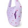 STUDIO NOOS Cross Body Puffy Bag Purple Hearts
