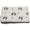 DF PANDA Dětská deka Panda Bear Heads Allover 100 x 150 cm