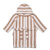 LIEWOOD Gray Župan Y/D Stripes White/Tuscany Rose