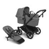 BUGABOO Donkey6 Kompletní kočárek Black/Moon Grey/Moon Grey