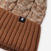 REIMA Dětská zimní čepice Routii Cinnamon Brown