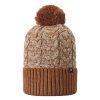 REIMA Dětská zimní čepice Routii Cinnamon Brown