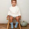 GOBABYGO Protiskluzové ponožky Dusty Blue