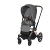 CYBEX Priam Kompletní set Rosegold/Manhattan Grey + Cloud Z i-Size Plus Soho Grey