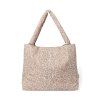 STUDIO NOOS Taška Mom Bag Puffy Cream Leopard