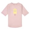 LÄSSIG Short Sleeve Rashguard Popsicle Pale Pink