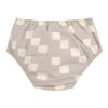 LÄSSIG Swim Diaper Boys Checkerboard stone/Sea salt