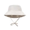 LÄSSIG Sun Protection Bucket Hat Checkbo.stone/Seasalt