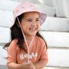 LÄSSIG Sun Protection Bucket Hat Ice Cream Pale Pink