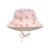LÄSSIG Sun Protection Bucket Hat Ice Cream Pale Pink