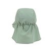 LÄSSIG Sun Protection Flap Hat Green new