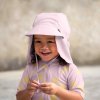LÄSSIG Sun Protection Flap Hat Pale Pink