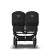 BUGABOO Donkey3 Kompletní kočárek Twin Black/Black/Black