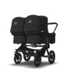 BUGABOO Donkey3 Kompletní kočárek Twin Black/Black/Black