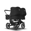 BUGABOO Donkey3 Kompletní kočárek Twin Black/Black/Black