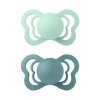 BIBS Couture Dudlíky ze silikonu vel. 2 Nordic Mint/Island Sea