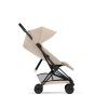 CYBEX Platinum Coya Comfort Matt Black Cozy Beige