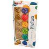 MOMS CARE Senzorické puzzle XL kolečka