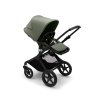 BUGABOO Fox3 Kompletní kočárek Black/Forest Green/Forest Green