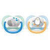 AVENT Šidítko Ultra air zvířátko 0 - 6 m chlapec, 2 ks