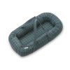 LIEWOOD Gro Babylift/Baby nest Check/Whale Blue