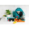 3 SPROUTS Stainless Steel Termoska na jídlo + vidlička Bear Teal