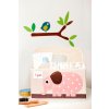 3 SPROUTS Úložný košík na přebalovací pult Elephant Pink