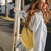 STUDIO NOOS Puffy Fanny Pack kabelka Textured Butter Yellow