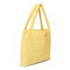 STUDIO NOOS Taška Mom Bag Puffy Textured Butter Yellow