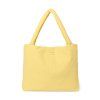 STUDIO NOOS Taška Mom Bag Puffy Textured Butter Yellow