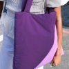 STUDIO NOOS Taška Mom Bag Puffy Textured Purple