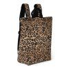 STUDIO NOOS Batoh Puffy Adult Brown Leopard