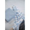 LODGER Swaddler Solid Matcha 2balení 110 x 110 cm Blue Fogg