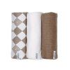 LODGER Swaddler Solid Matcha 3balení 70 x 70 cm Buffalo