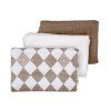 LODGER Swaddler Solid Matcha 3balení 70 x 70 cm Buffalo