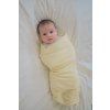 LODGER Swaddler Solid 2balení 110 x 110 cm Cloud Dancer/Butter