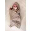 LODGER Wrapper Newborn Pointelle Shell