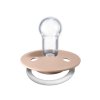 BIBS De Lux Dudlíky ze silikonu One size Blush/Vanilla noční
