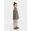 LEOKID Fleecová bunda Theo Vetiver Green