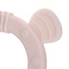 LÄSSIG Teether Ring 2in1 Wood/Silikone Little Chums mouse