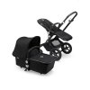 BUGABOO Cameleon3 Plus Kompletní kočárek Black/Black zimní set Soft Pink