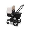 BUGABOO Cameleon3 Plus Kompletní kočárek Black/Fresh White letní set Grey Melange