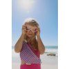 STUDIO NOOS Kabelka Poplin Mini Fanny Raspberry Striped